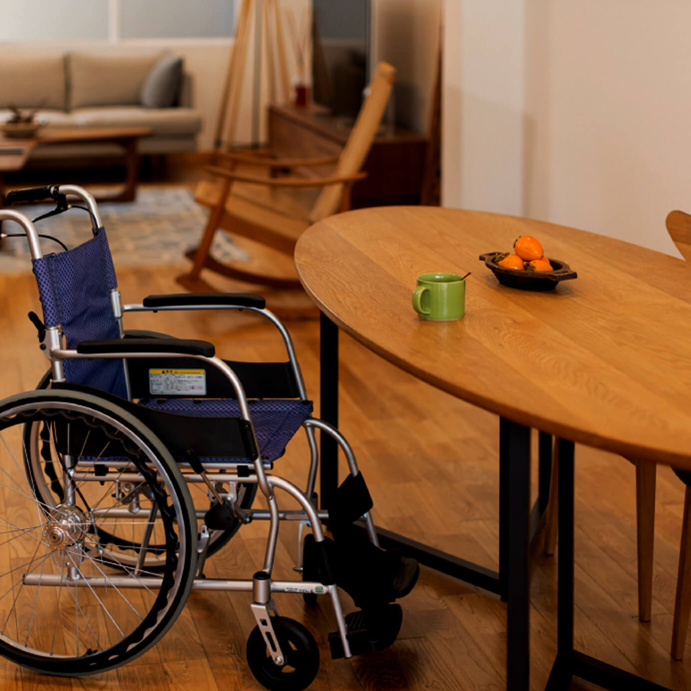 北見のまちの建具屋 緑ヶ丘木工 納品事例　修理・修繕 / ダイニングテーブル