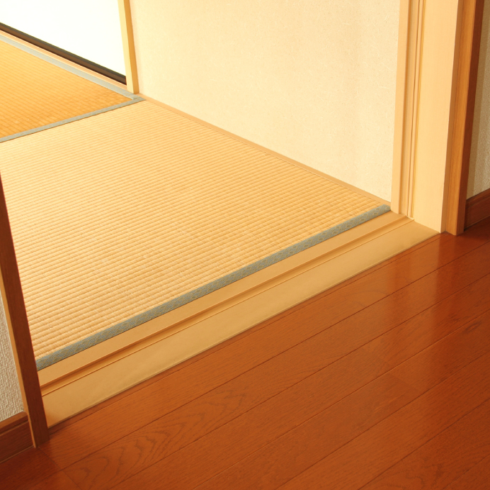 北見のまちの建具屋 緑ヶ丘木工　納品事例 敷居の修繕